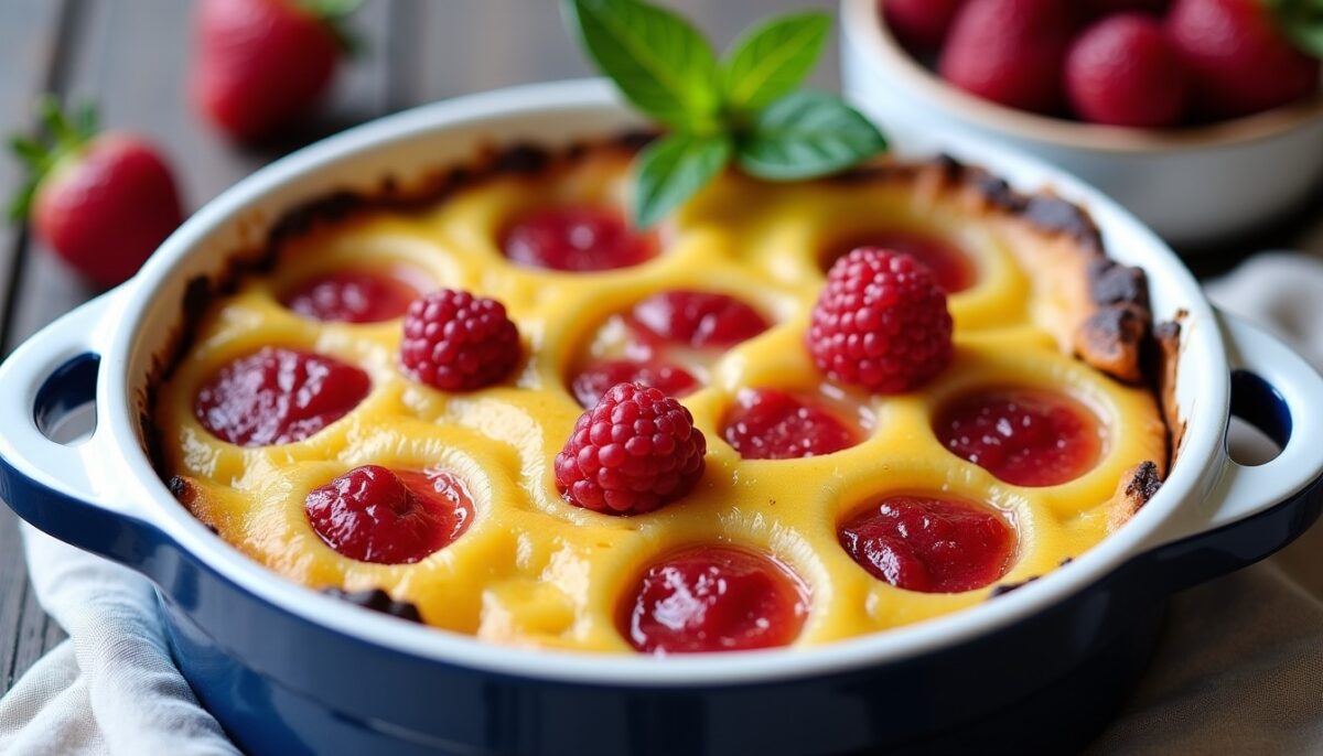 Clafoutis délicieux et sans sucre : recette simple pour un dessert sain et gourmand Clafoutis délicieux et sans sucre : recette simple pour un dessert sain et gourmand