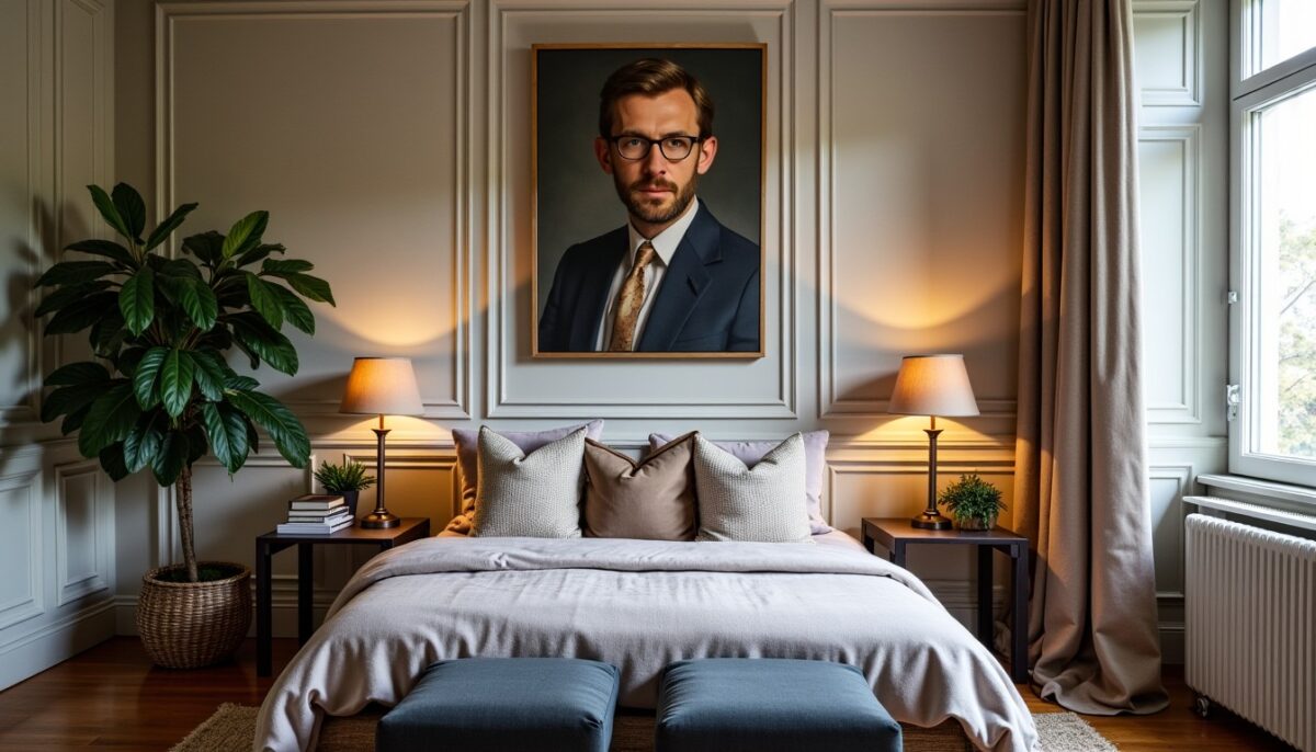 Sublimer son intérieur : l'art d'habiller ses murs avec un portrait élégant Sublimer son intérieur : l'art d'habiller ses murs avec un portrait élégant