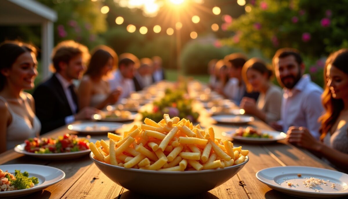 Quelle portion de frites prévoir par invité pour un festin réussi ?